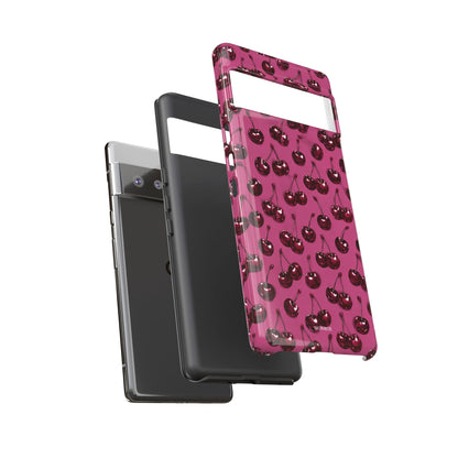 Burgundy Cherries Tough Case