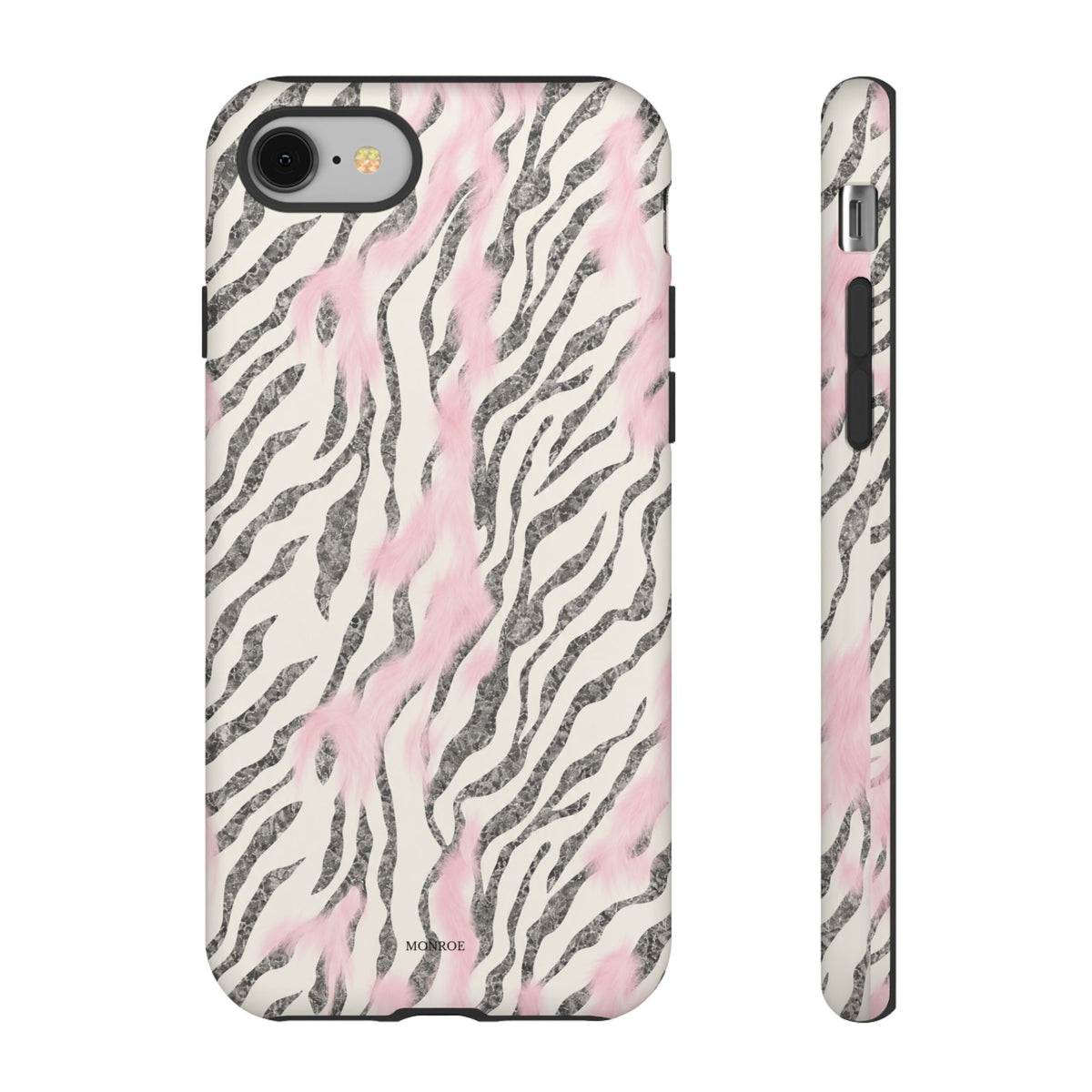 Light Pink Zebra Tough Case
