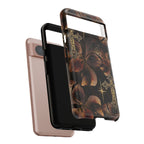 Floral Cross Pattern Tough Case