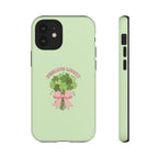‘Feeling Lucky' Clover Bouquet Tough Phone Case