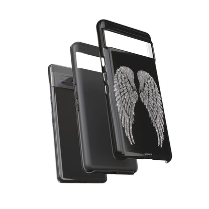 Silver Angel Wings Tough Case