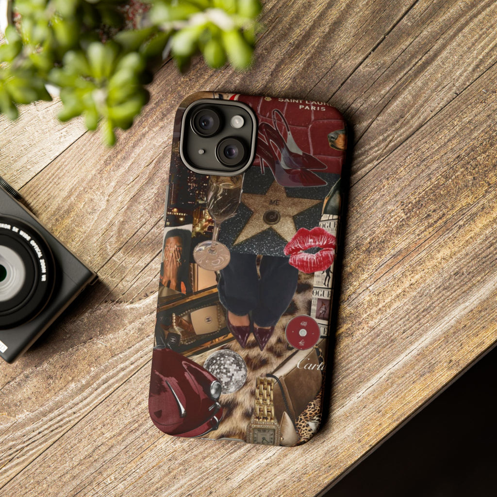 Cherry Red Aesthetic Phone Case
