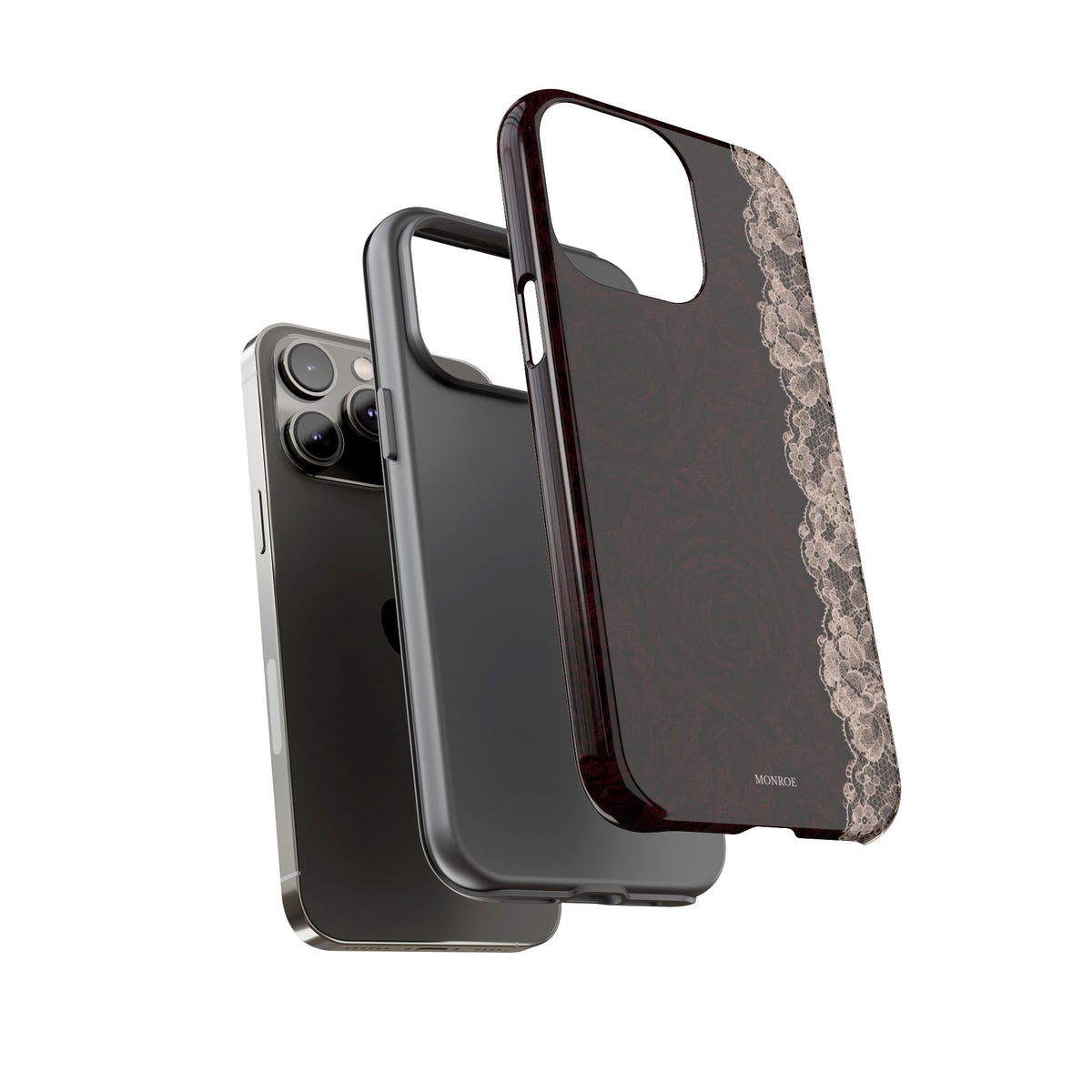Burgundy Rose Tough Case
