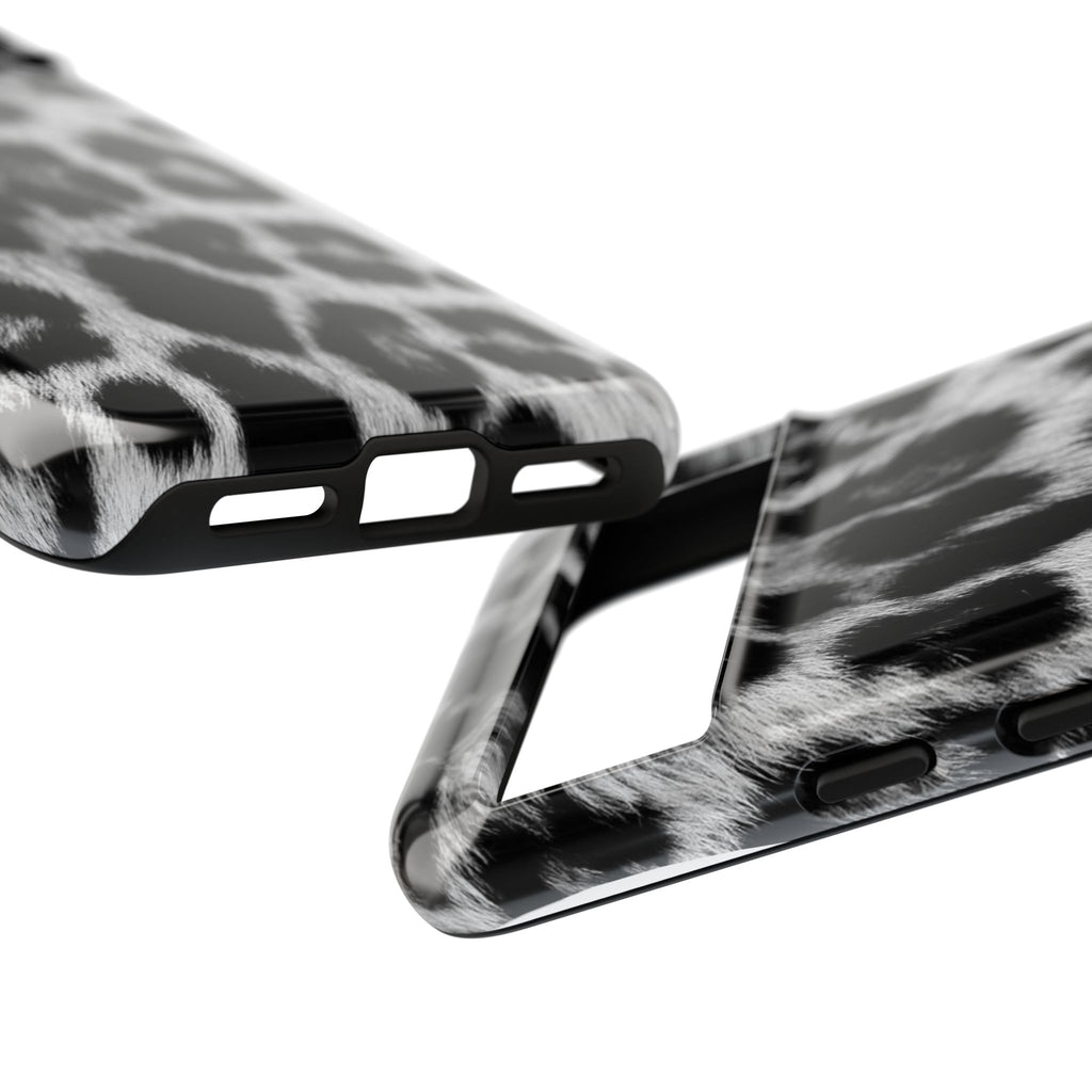 B&W Leopard Phone Case