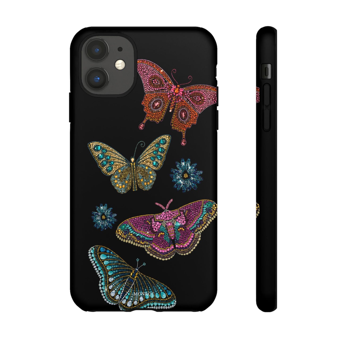 Butterfly Beaded Tough Case
