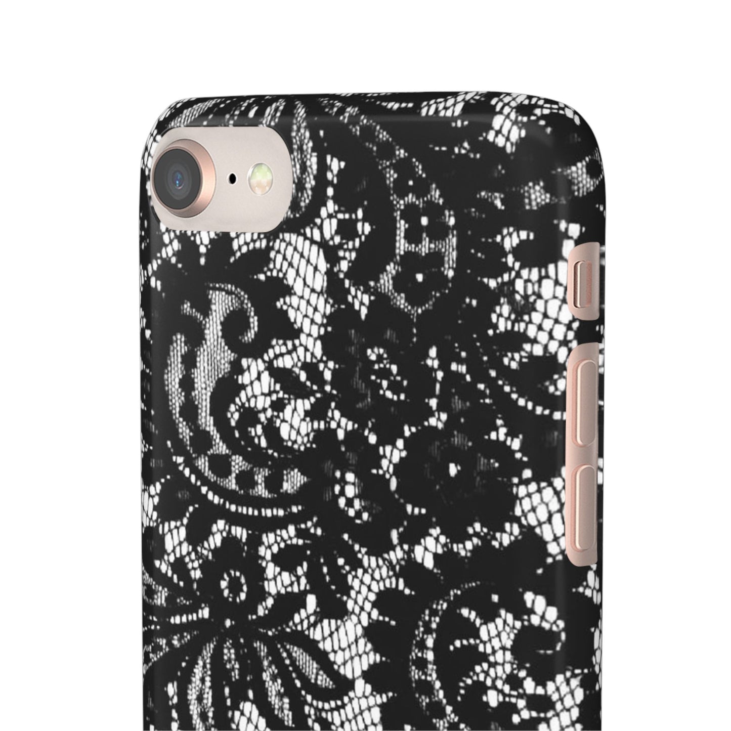 Black Lace Elegant Pattern Case