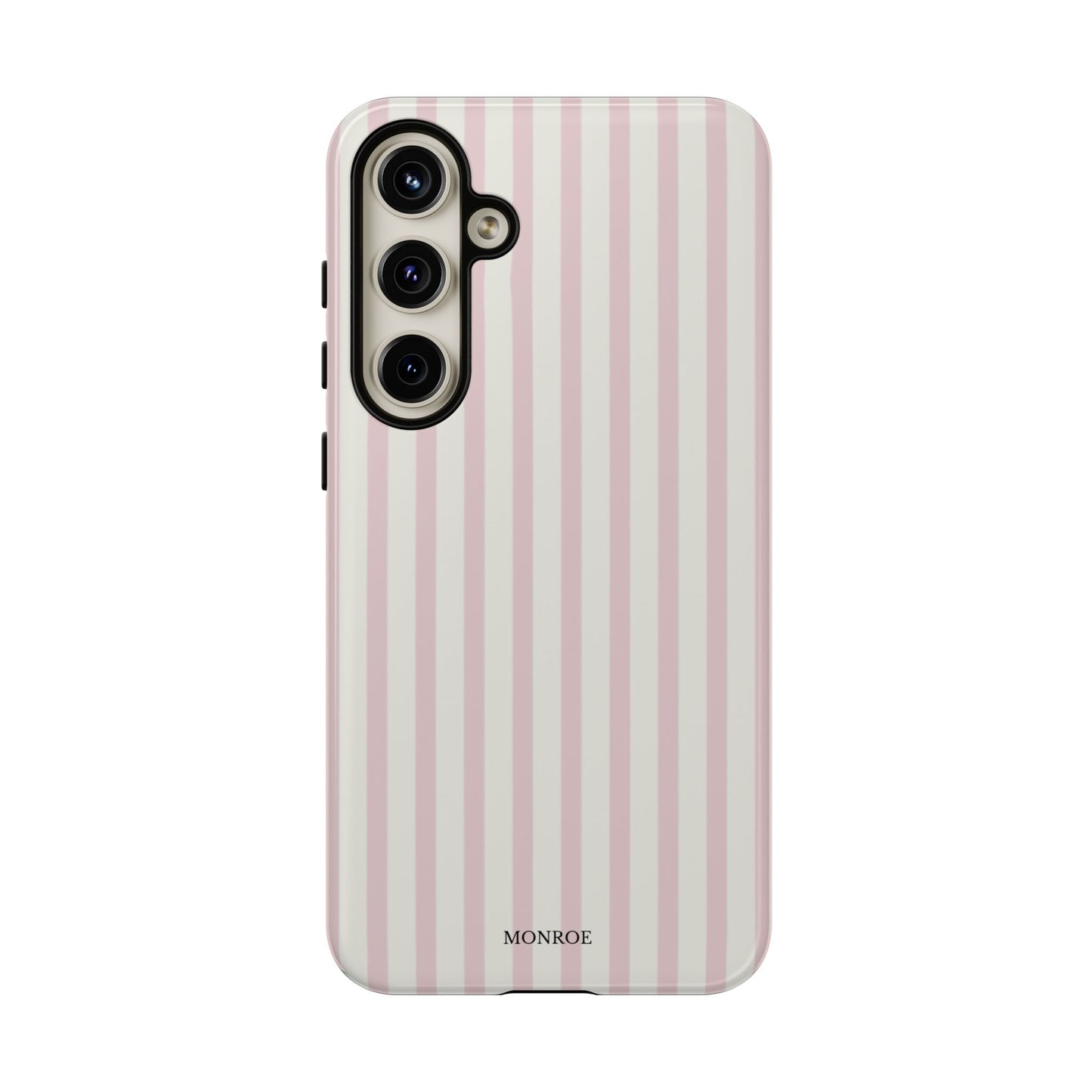 Light Pink Stripe Tough Phone Case