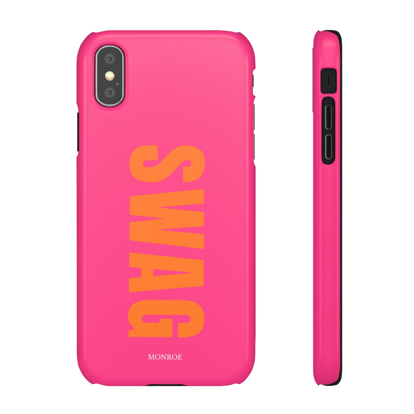 Bold Pink "SWAG" Case