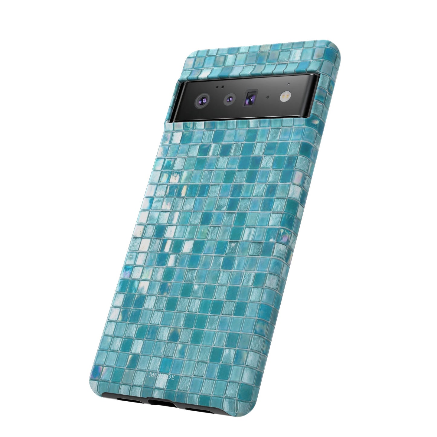 Hot Blue Mosaic Tile Tough Case