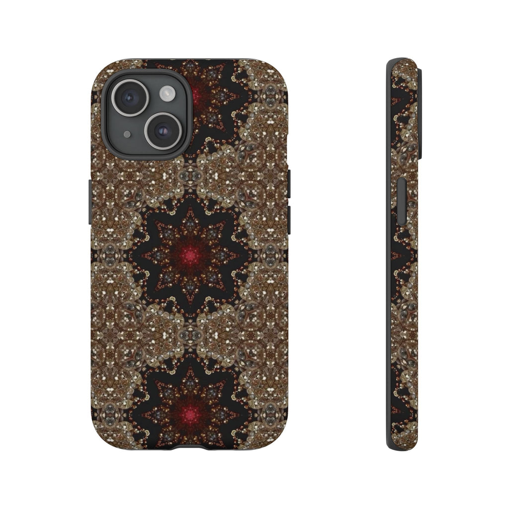 Brown Mandala Tough Protective Case