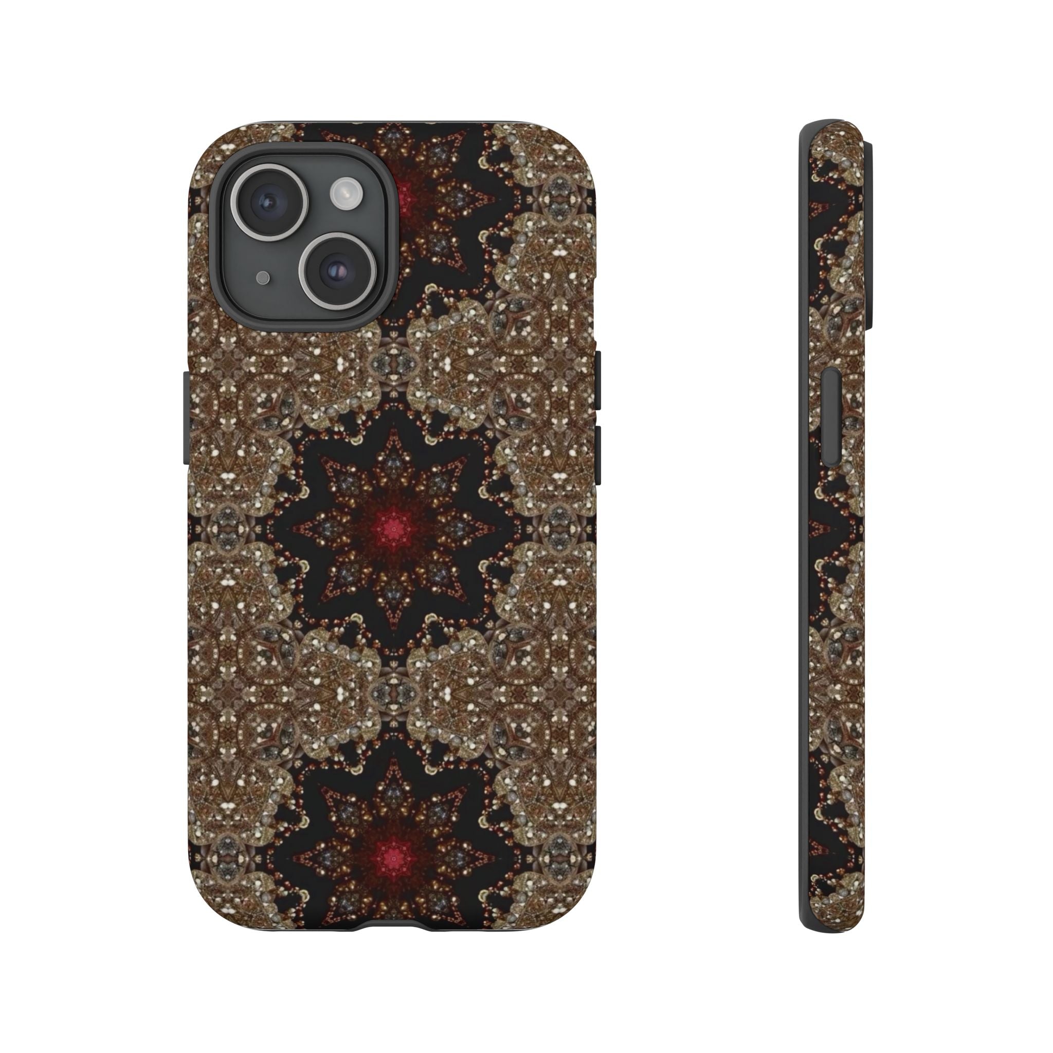 Brown Mandala Tough Protective Case
