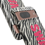'SWAG' Zebra Print Tough Case