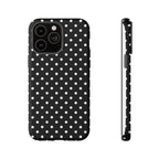 Black Polka Dot Phone Case