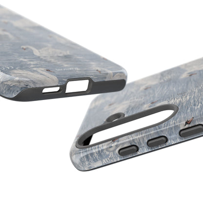 Swan Pattern Tough Case