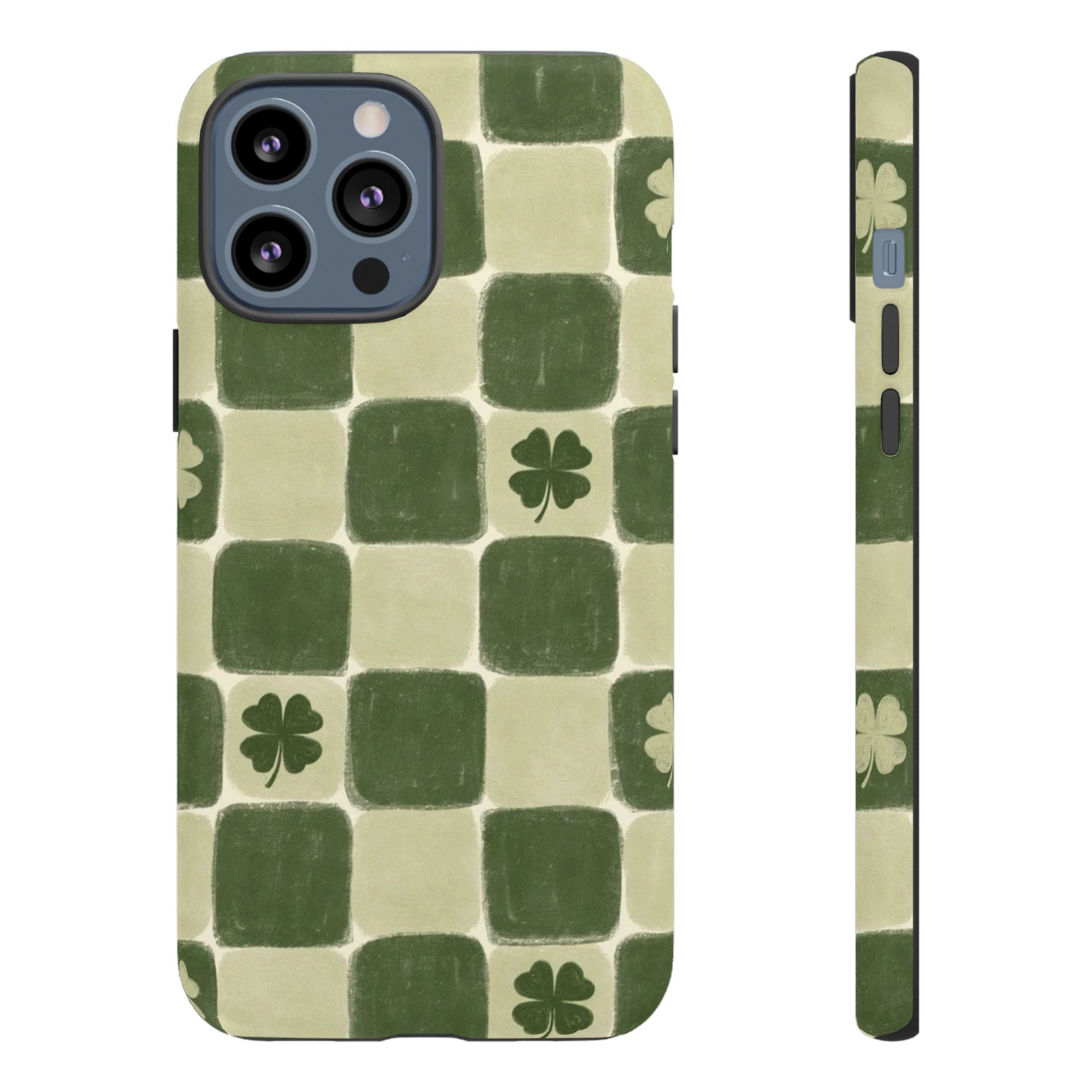 Clover Checker Tough Phone Case