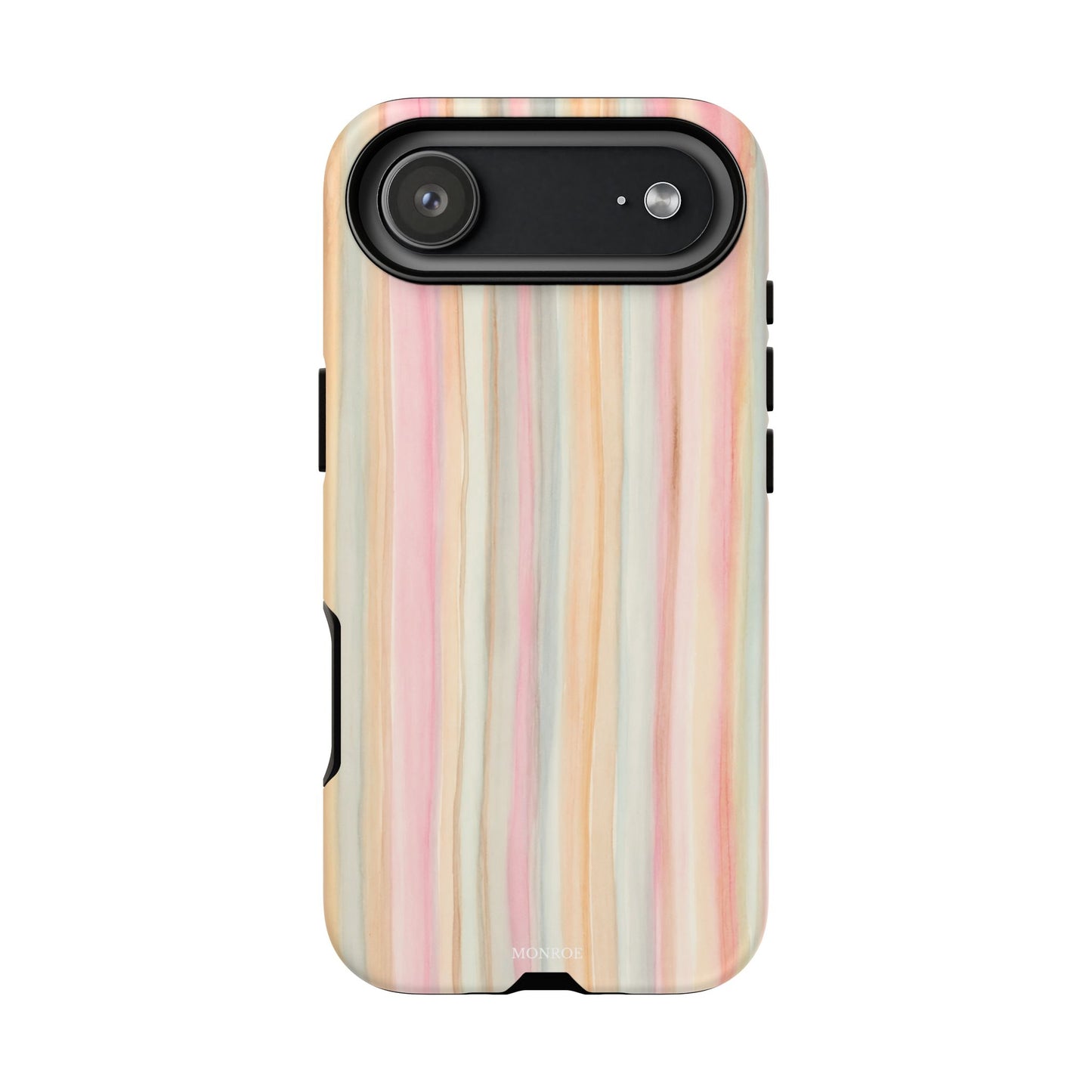 Pastel Watercolor Stripe Tough Case