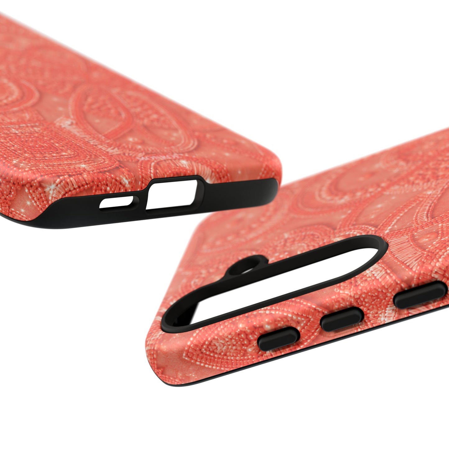 Coral Lace Tough Case
