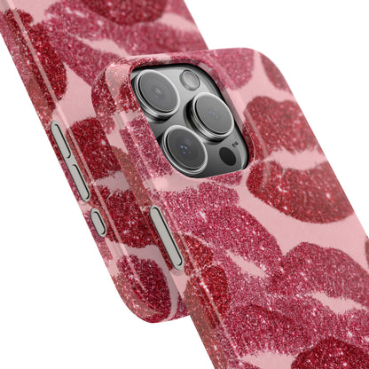 Pink Glitter Kiss Case