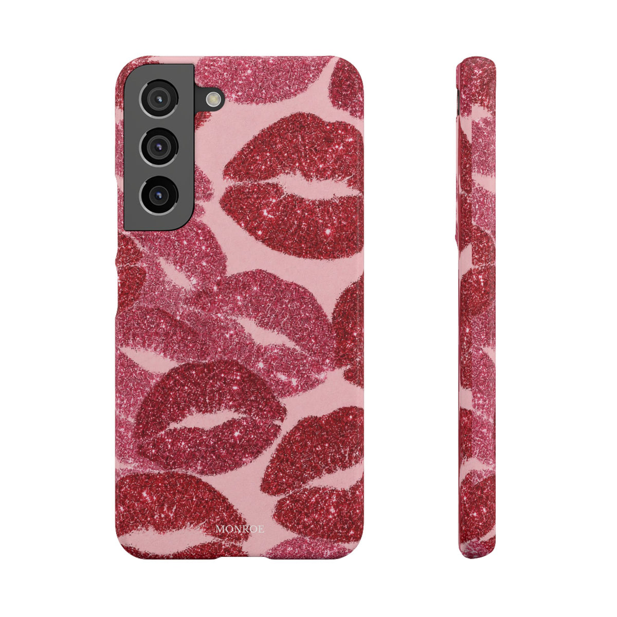 Pink Glitter Kiss Case