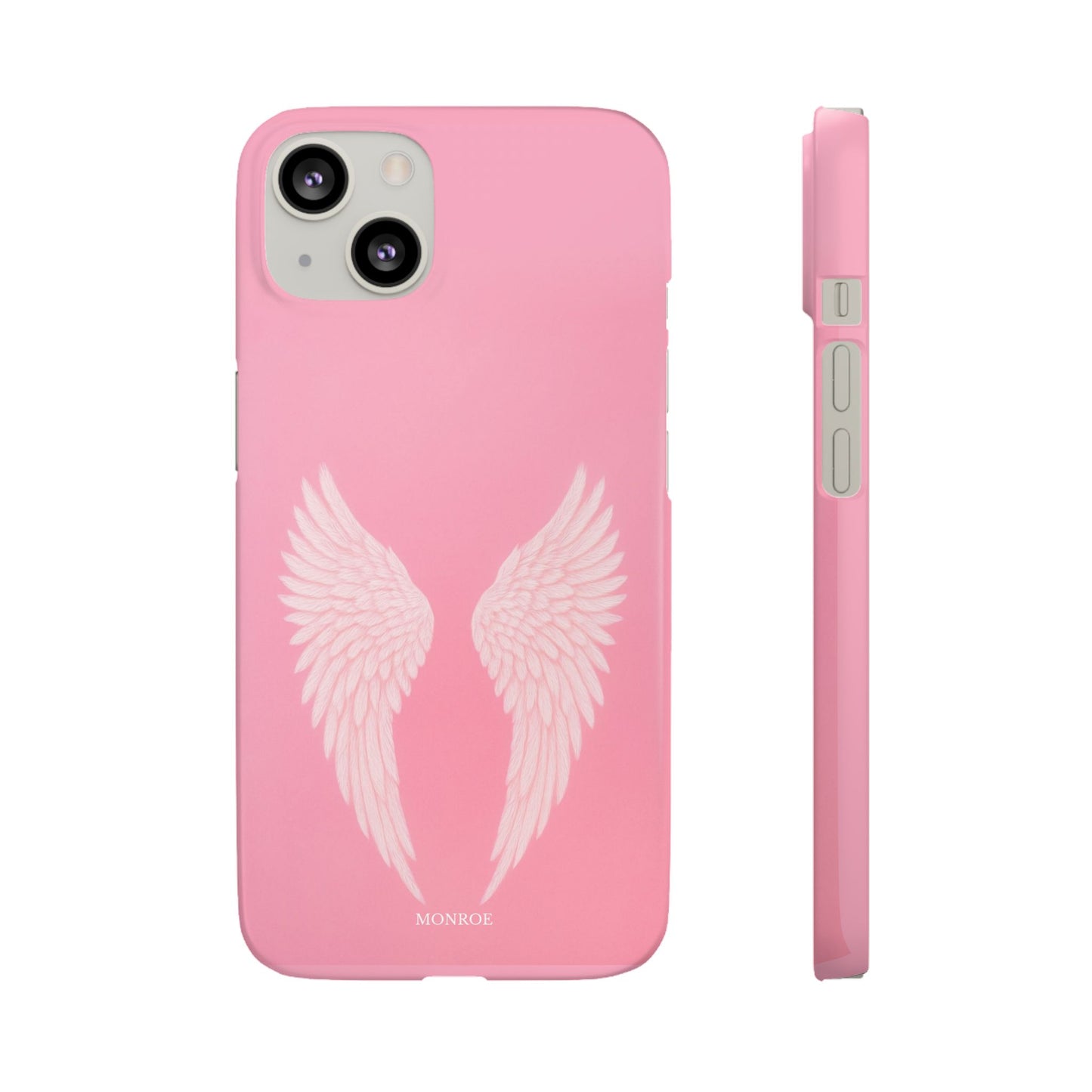 Pink Angel Wings Case