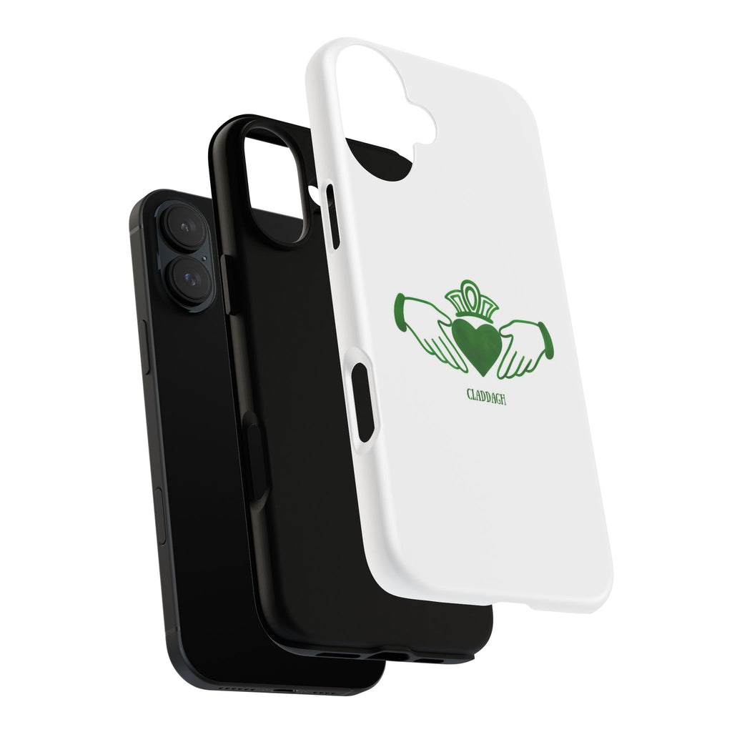 Irish Claddagh Symbol Green Tough Case