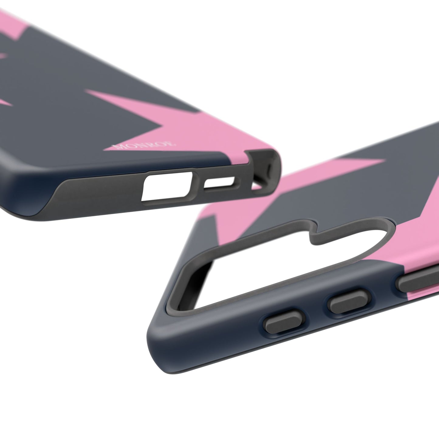 Navy & Pink Star Tough Cover