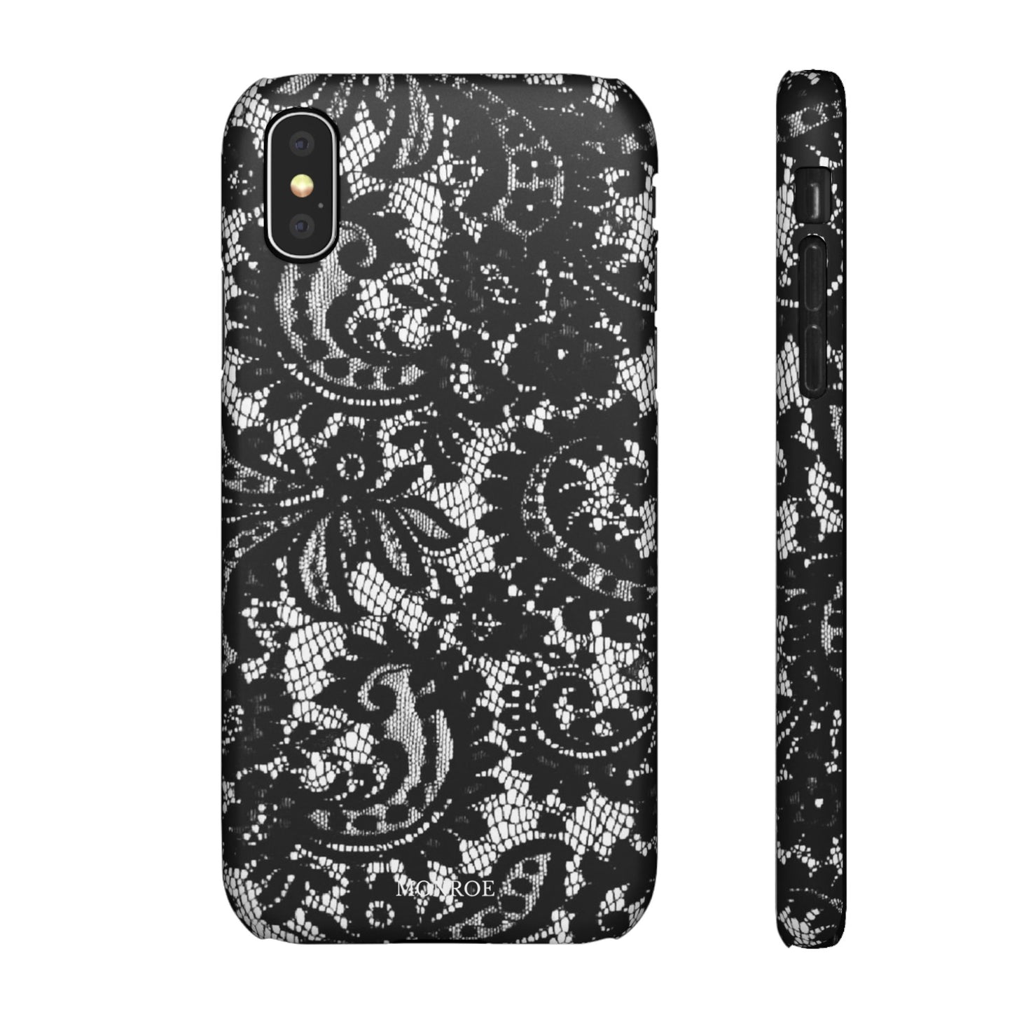 Black Lace Elegant Pattern Case