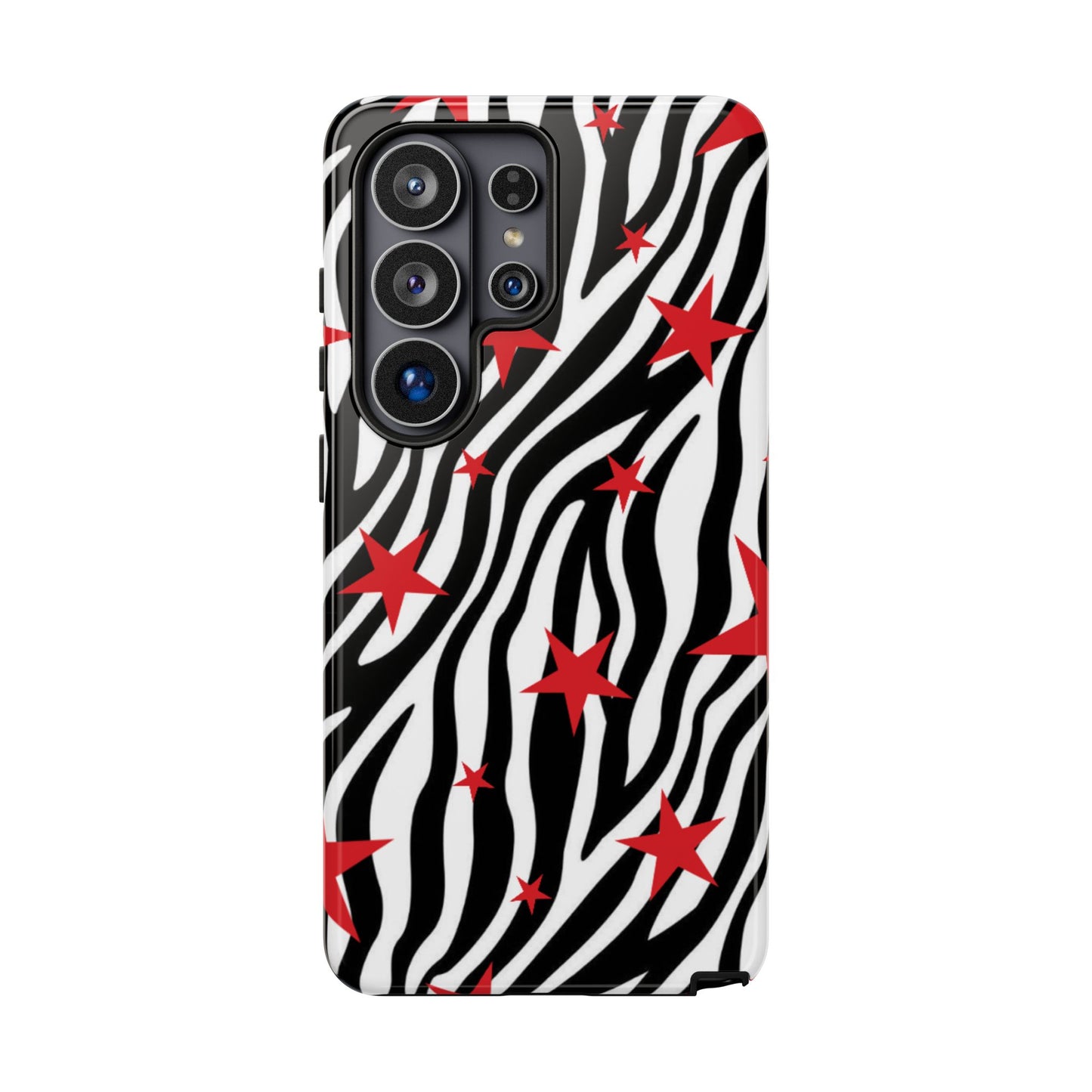 Zebra Red Stripes Tough Case
