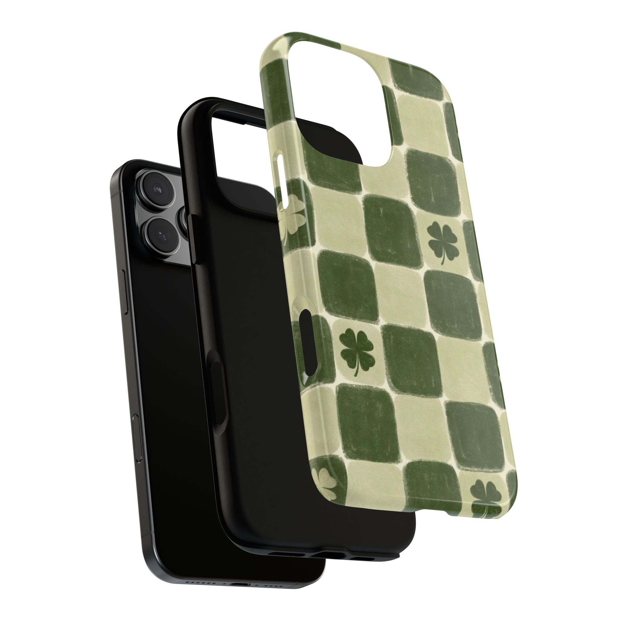 Clover Checker Tough Phone Case