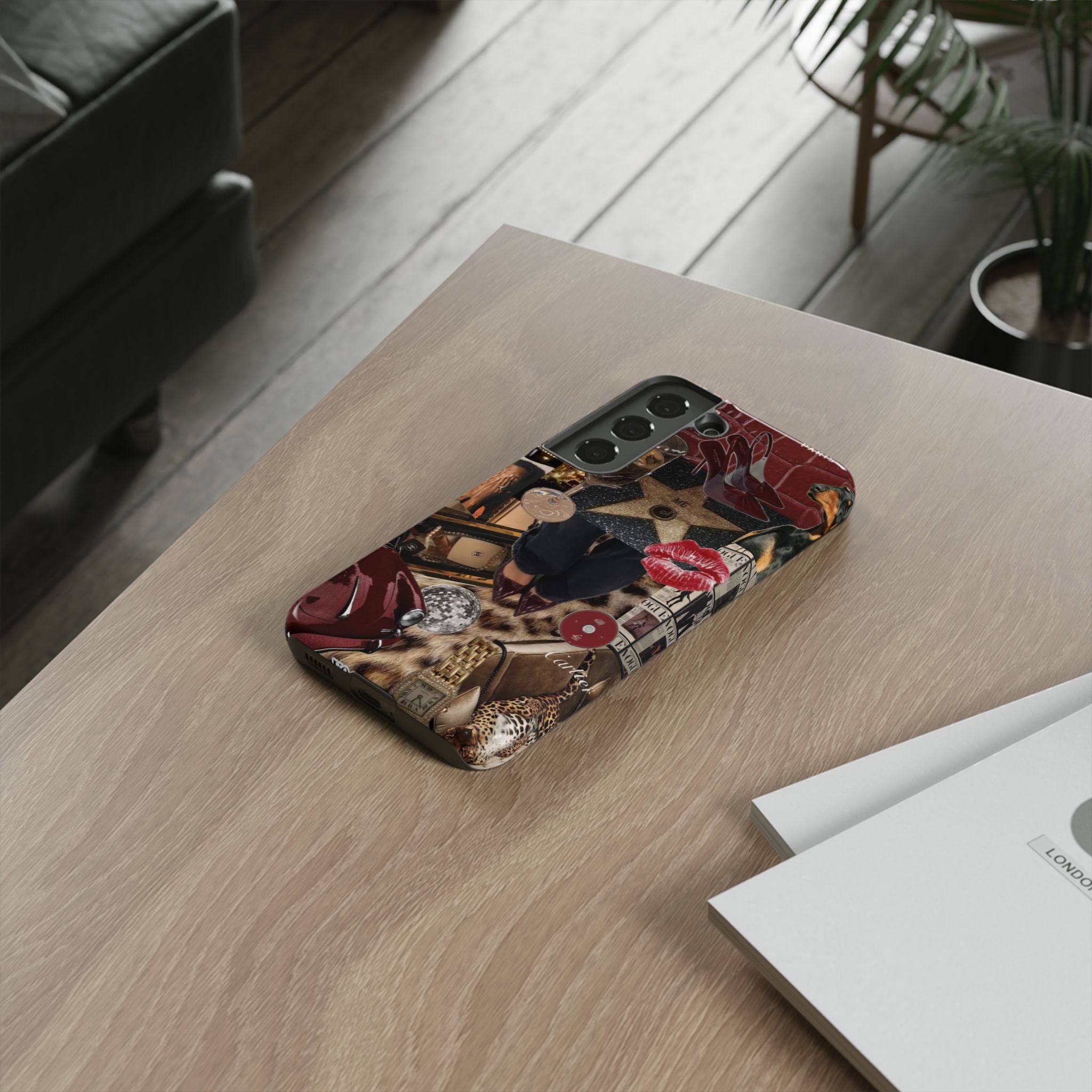 Cherry Red Aesthetic Phone Case