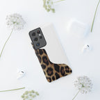 Half Cheetah Print Phone Case