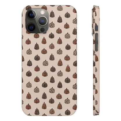 Leopard Pumpkin Case