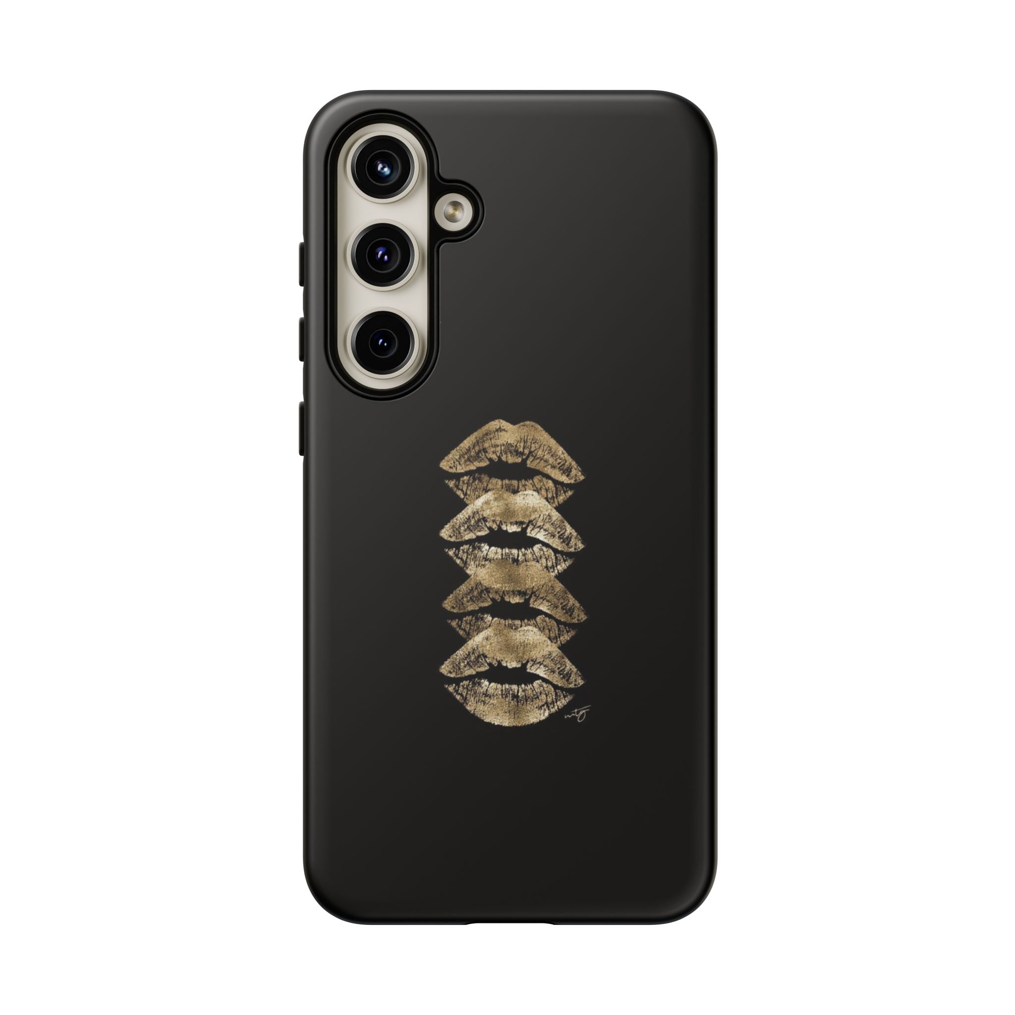 Golden Lipstick Phone Case