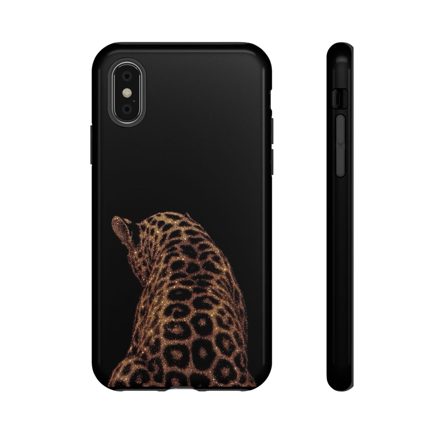 Leopard Back Tough Phone Case