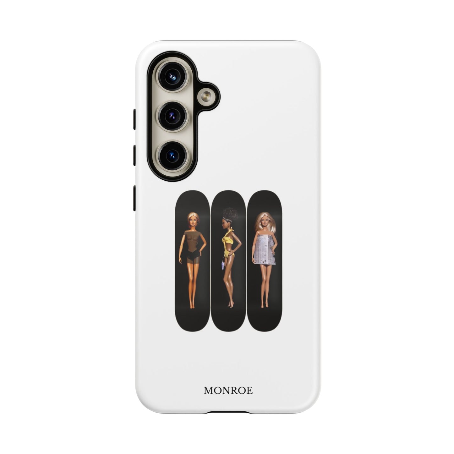 Retro Doll Skateboard Tough Case