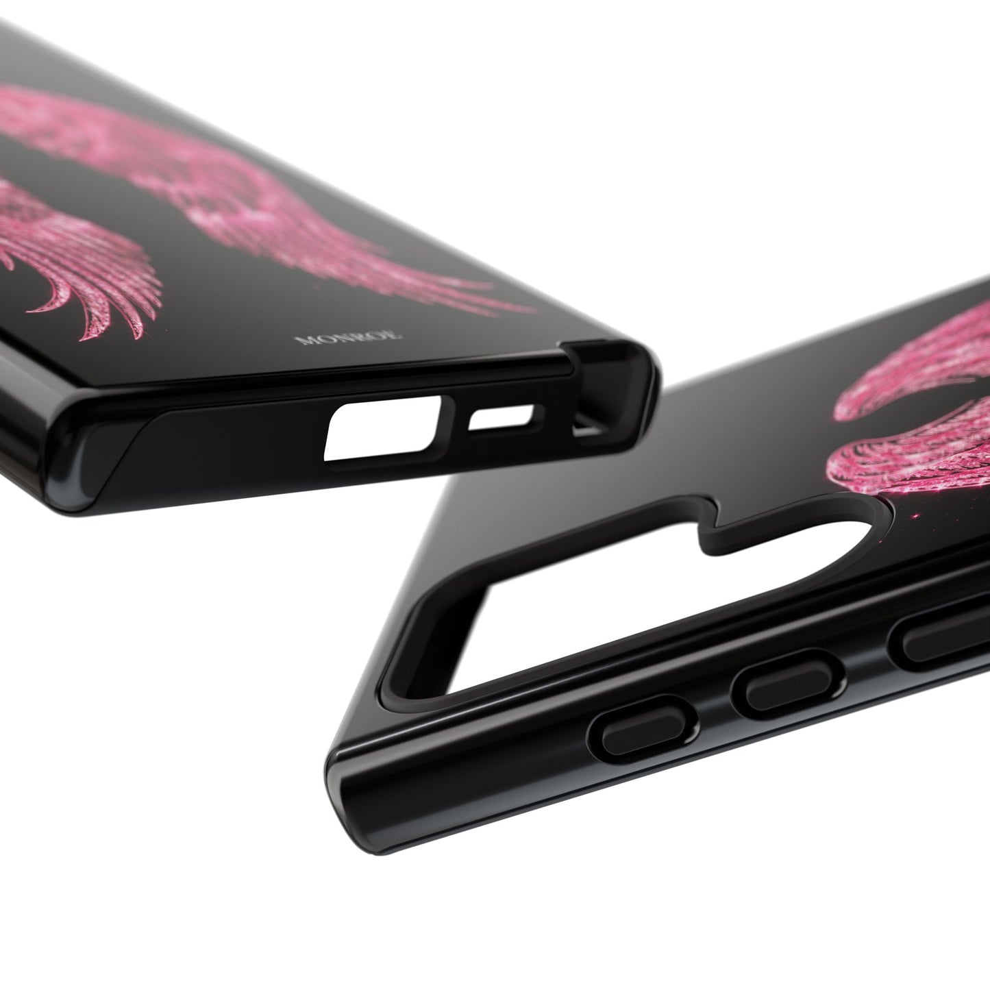 Pink Glitter Angel Tough Case