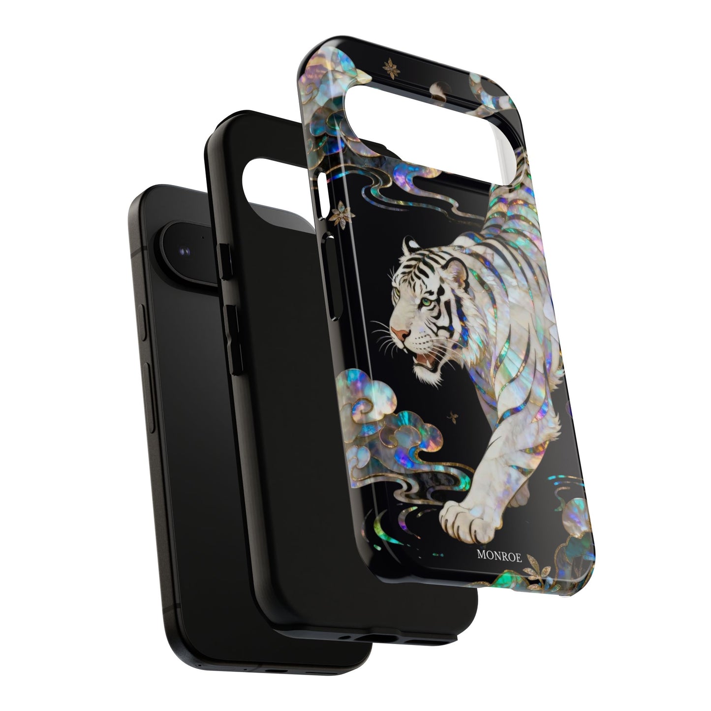 Iridescent White Tiger Tough Case