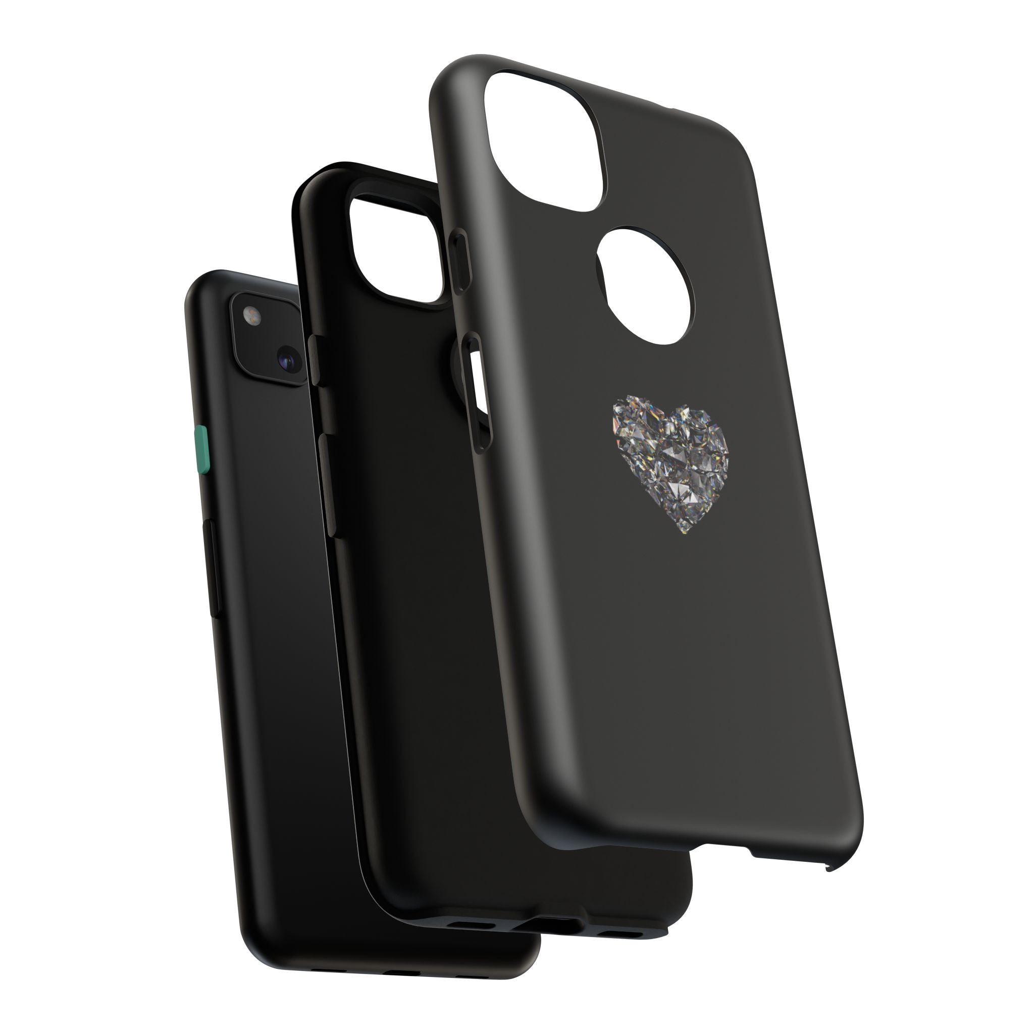 Crystal Heart Phone Case