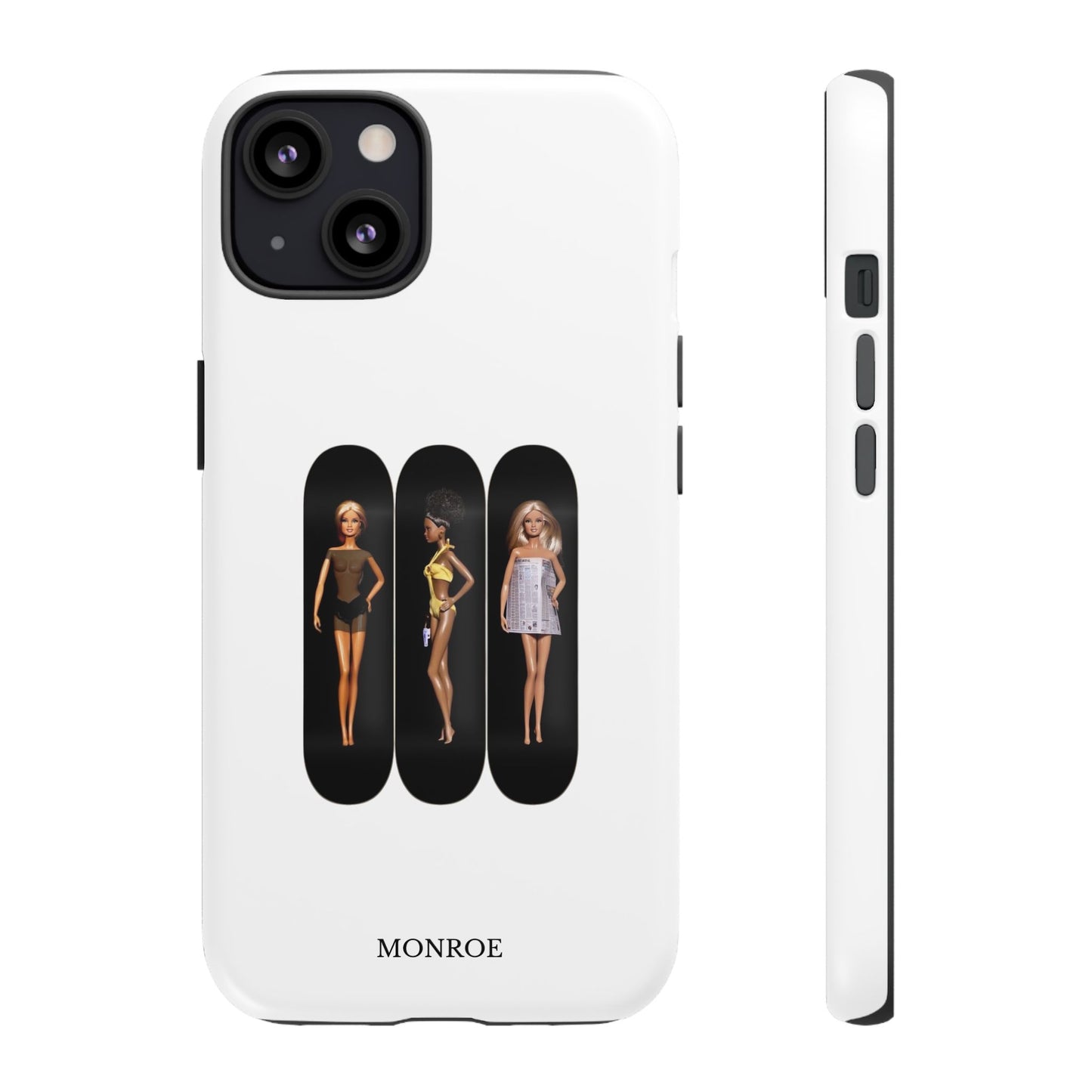Retro Doll Skateboard Tough Case