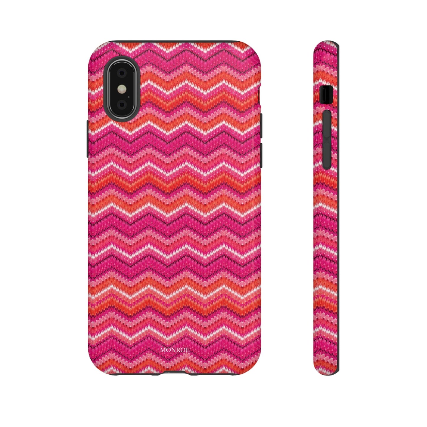 Pink Zigzag Tough Case