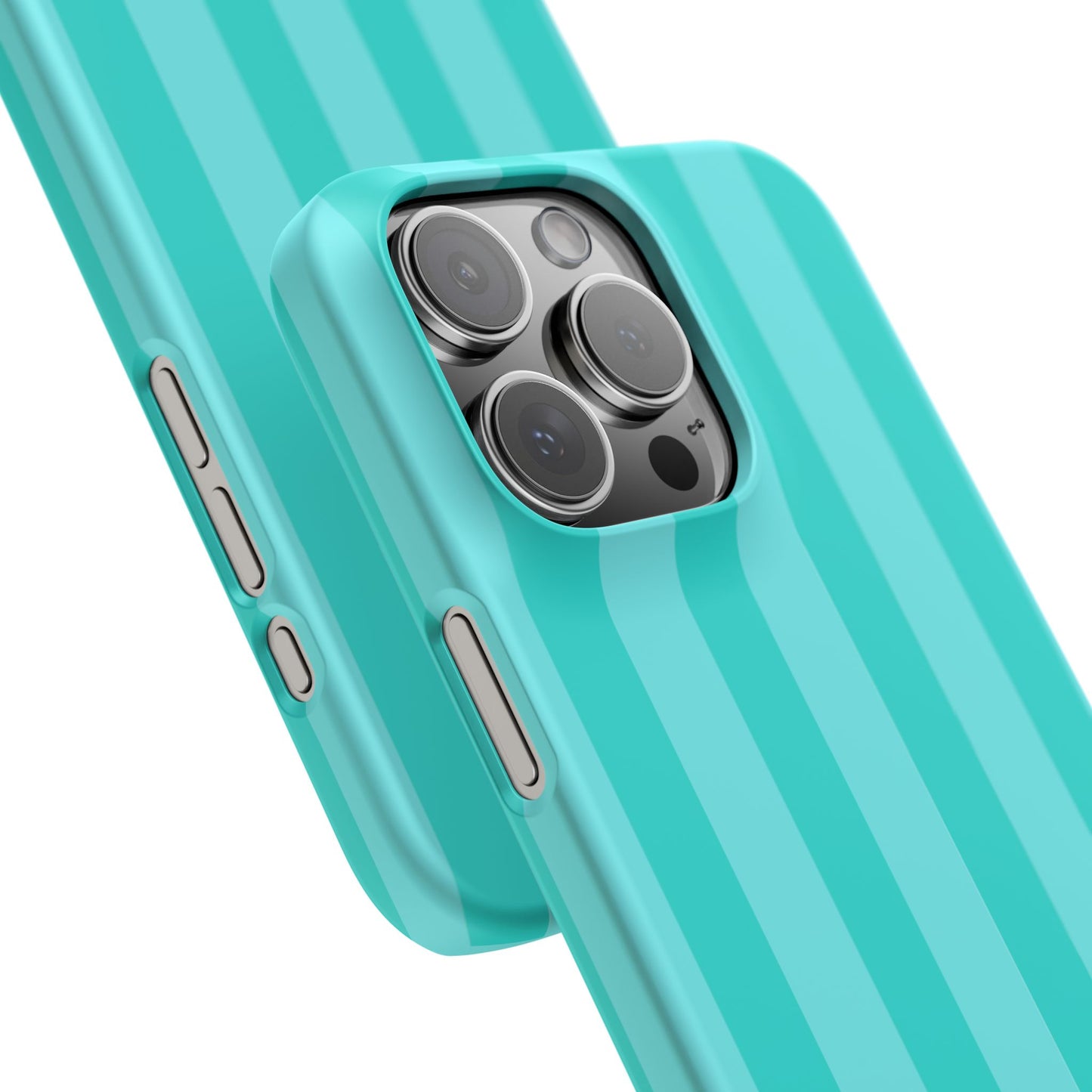 Striped Aqua Case