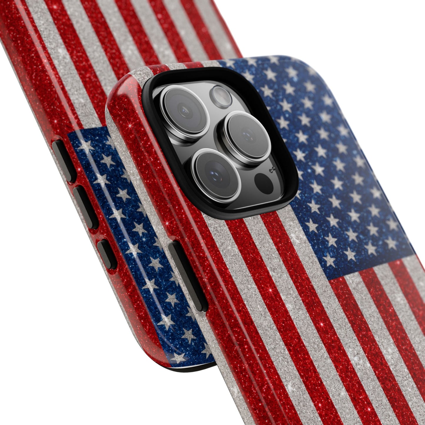 America Glitter Tough Case