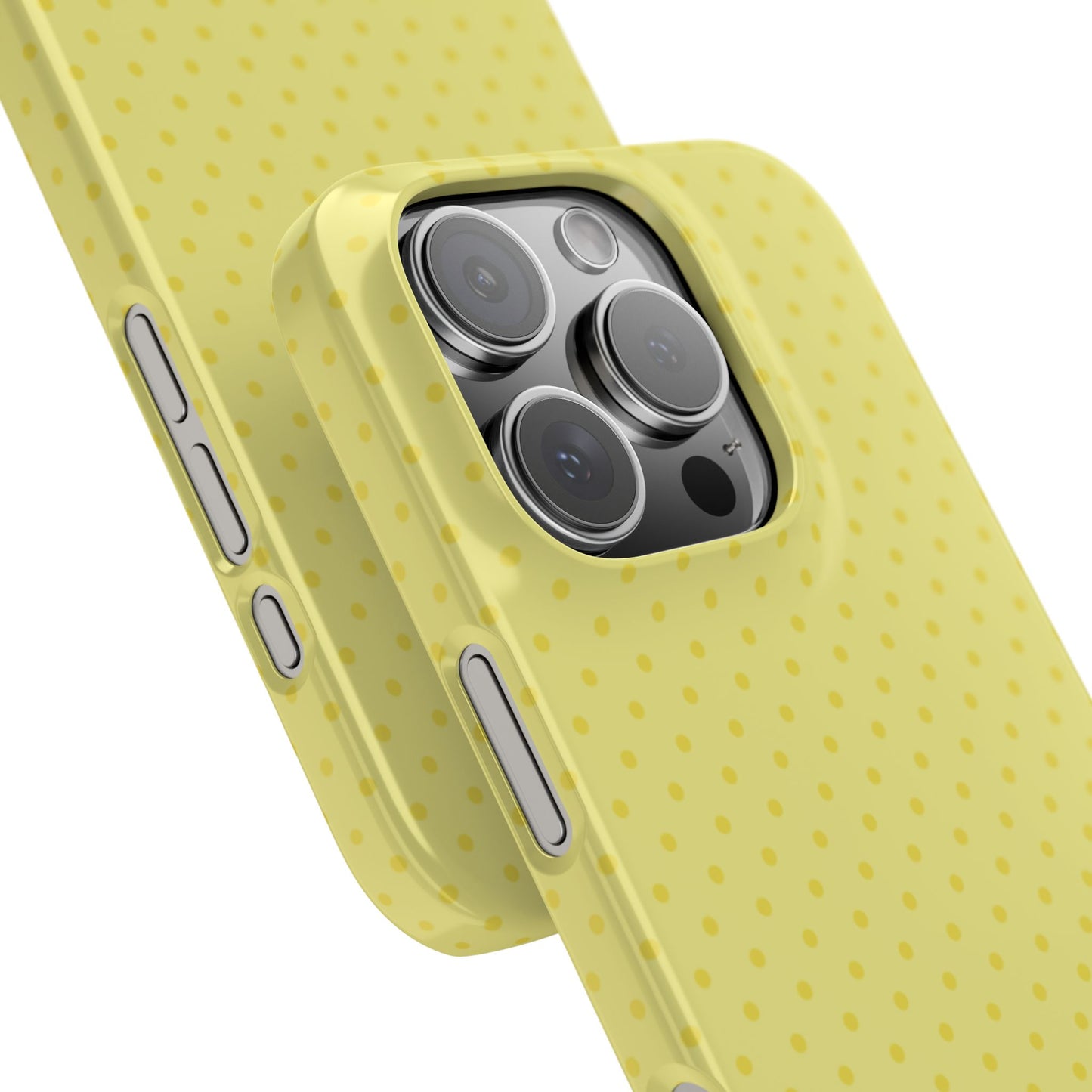 Yellow Polka Dot Snap Phone Case