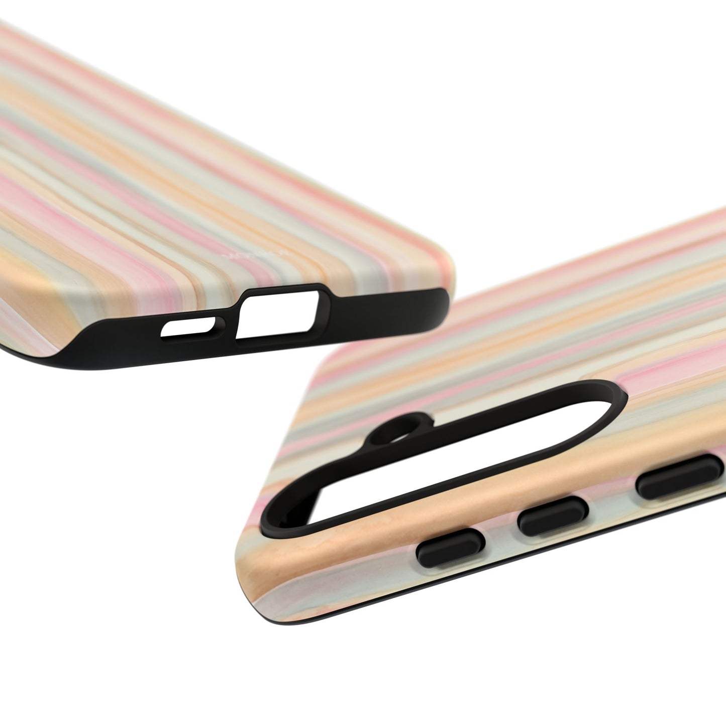 Pastel Watercolor Stripe Tough Case