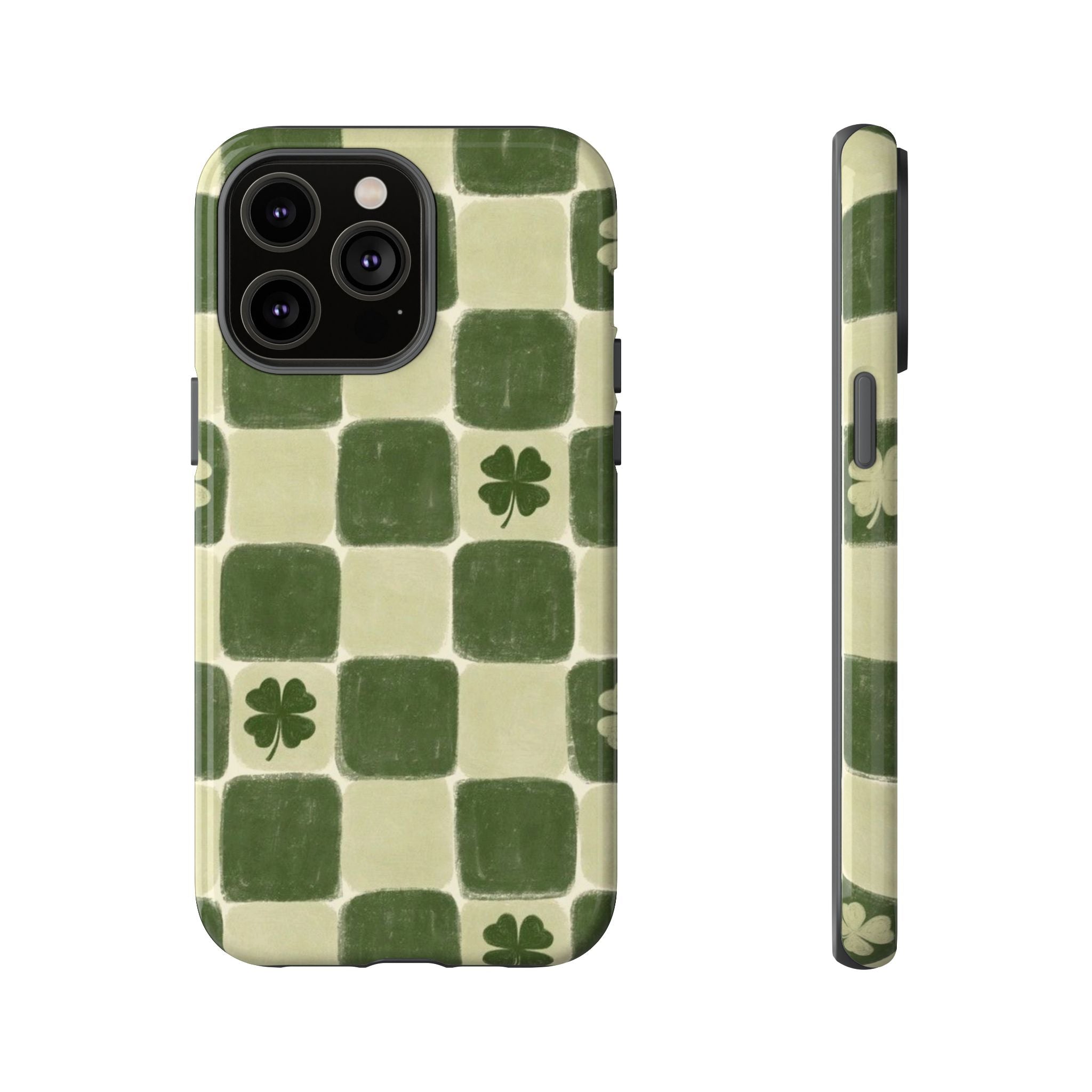 Clover Checker Tough Phone Case