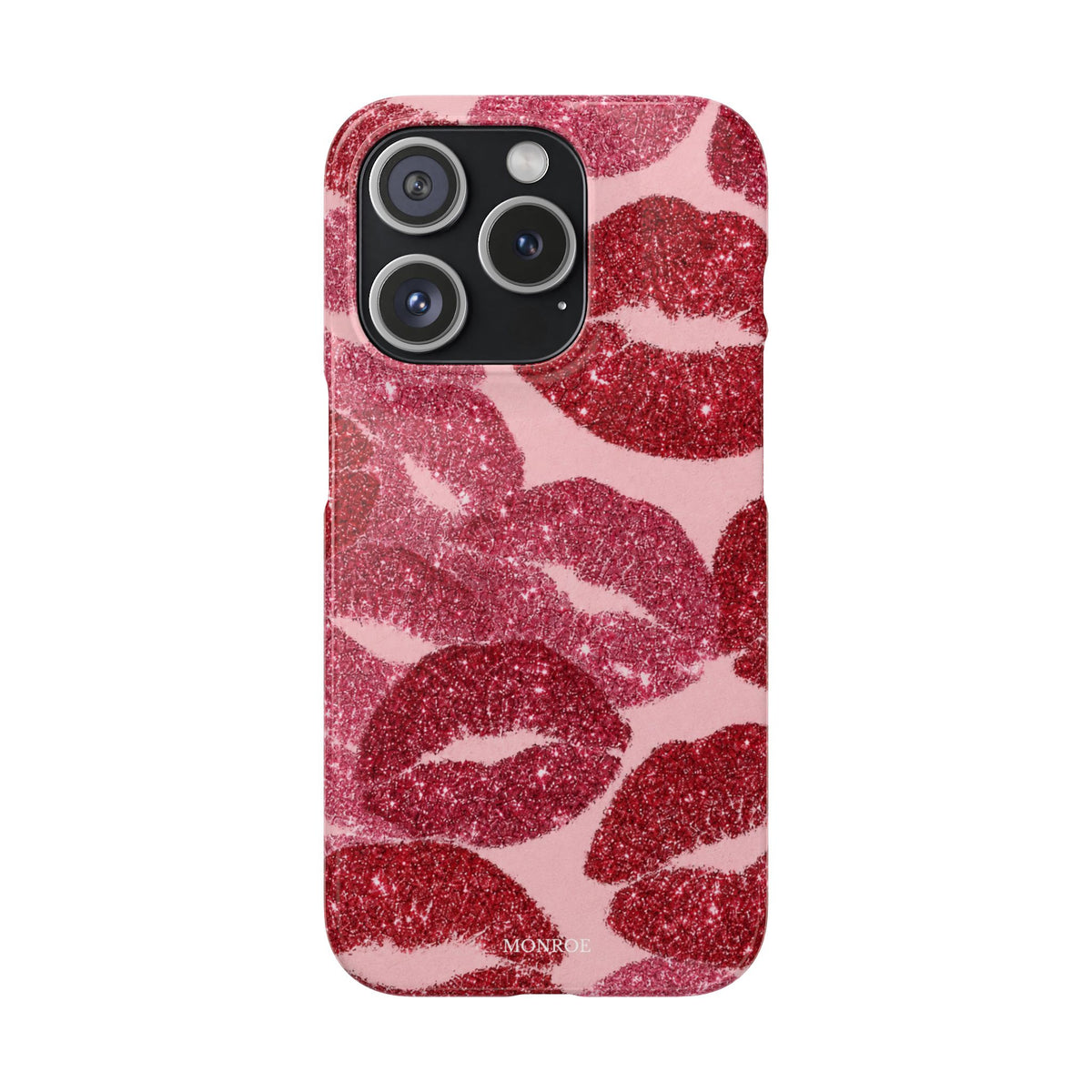 Pink Glitter Kiss Case