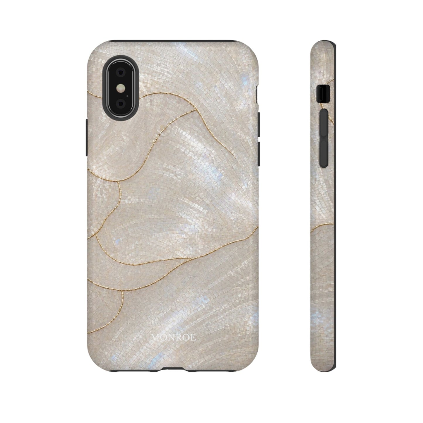 Pearlescent Marble Tough Phone Case