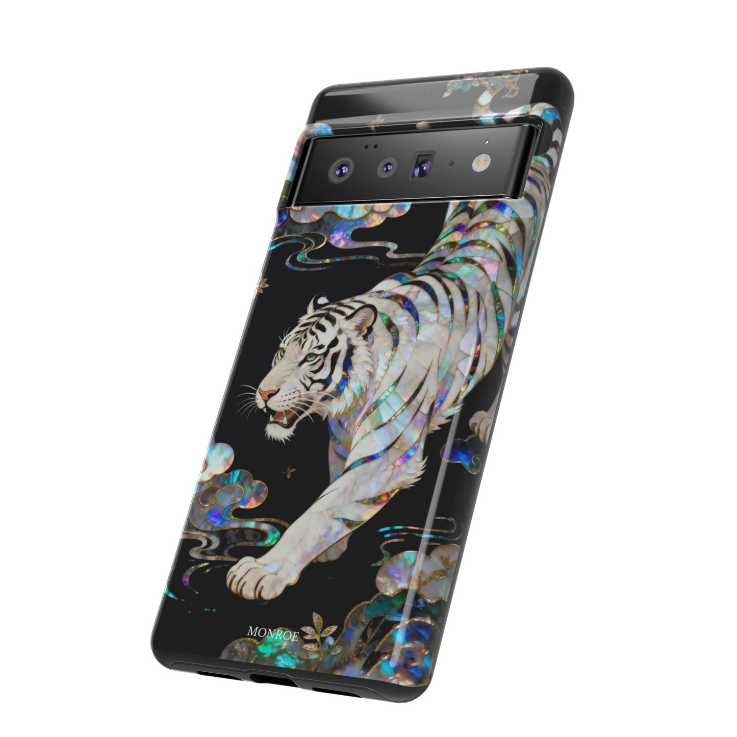 Iridescent White Tiger Tough Case
