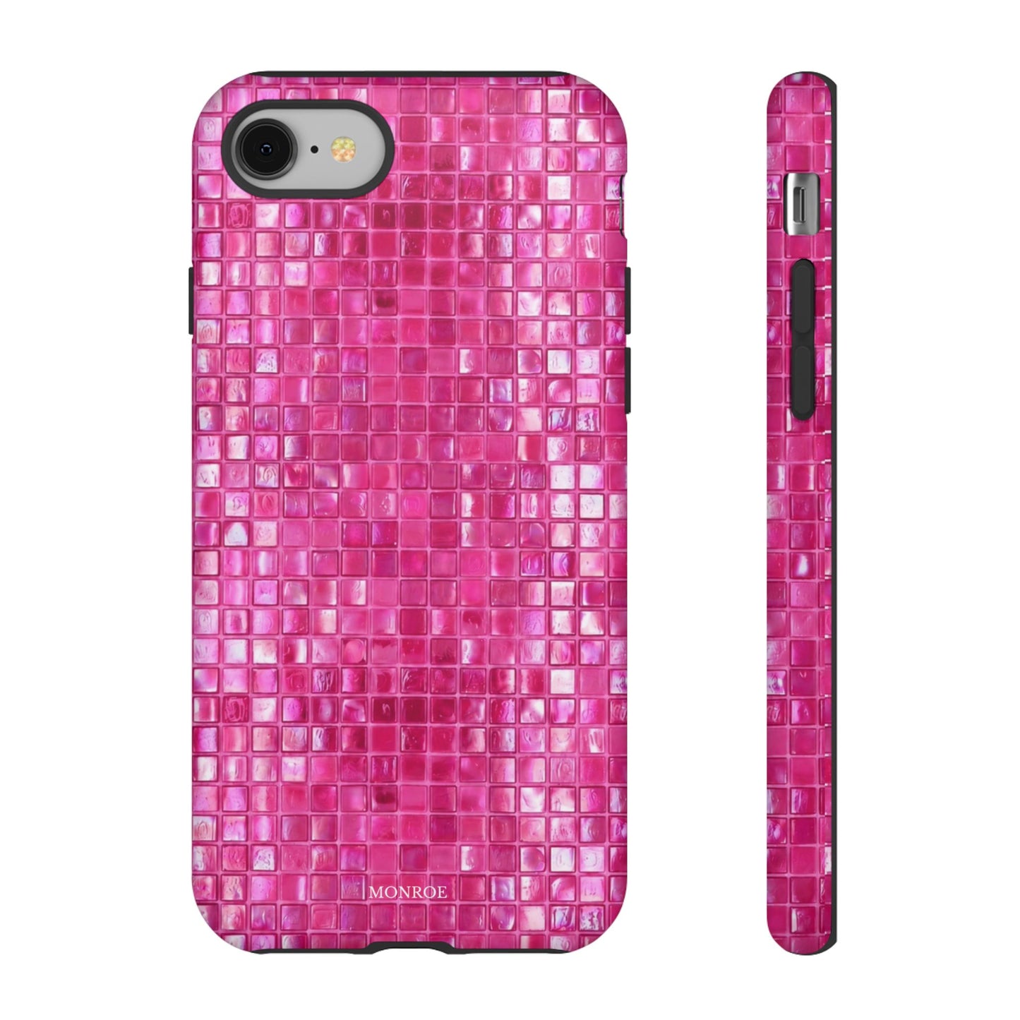 Hot Pink Mosaic Tough Case