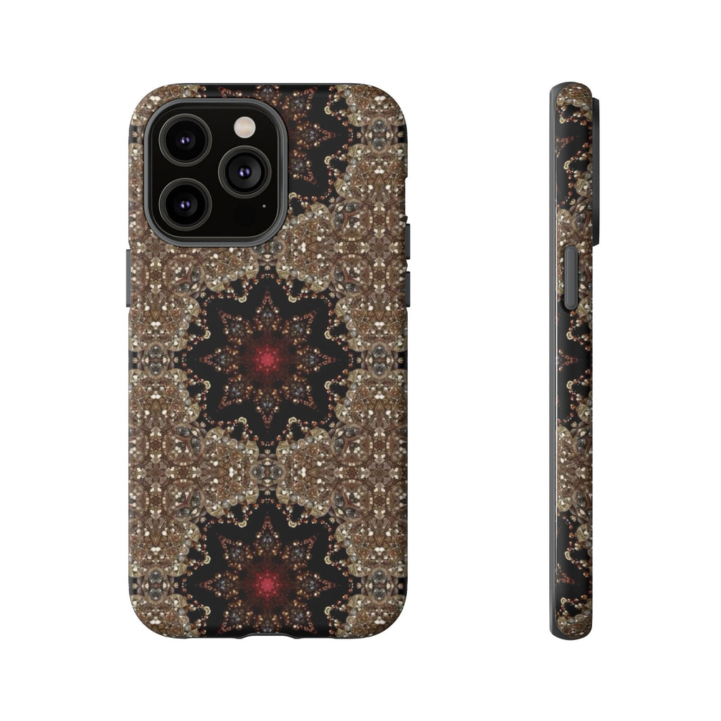 Brown Mandala Tough Protective Case